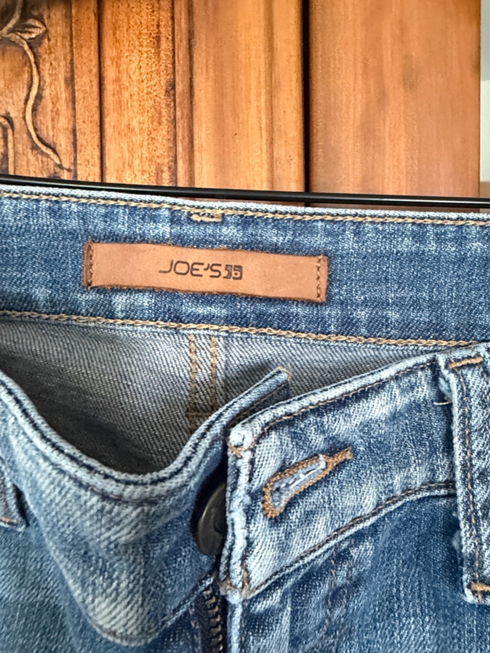 Joe's Jeans Distressed Light Blue Boyfriend Jeans - Picture 2 of 4